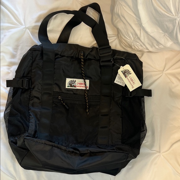 Cav Empt Other - Cav Empt Black Mesh Pocket Backpack
